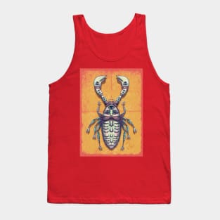 Surreal Insects - moustache Tank Top